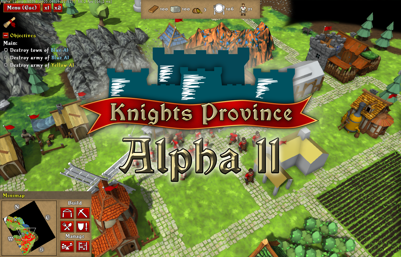 Alpha 11 is here! | Knights Province devblog